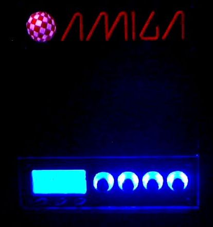 Lit Amiga logo and Power Flower Fan Master